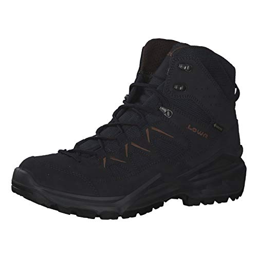 LOWA Herren Wanderschuhe Sirkos Evo GTX MID 310801 Navy/Braun 46.5 von LOWA