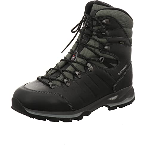 LOWA Herren Yukon Ice GTX HI Trekking- & Wanderstiefel, Schwarz (Nero 0999), 43.5 EU von LOWA