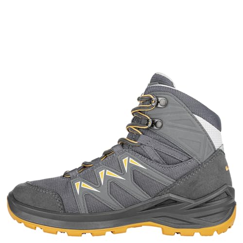 LOWA Innox Pro GTX Mid Junior Multifunktionsschuhe für Kinder, Graphit/Mango,32 von LOWA