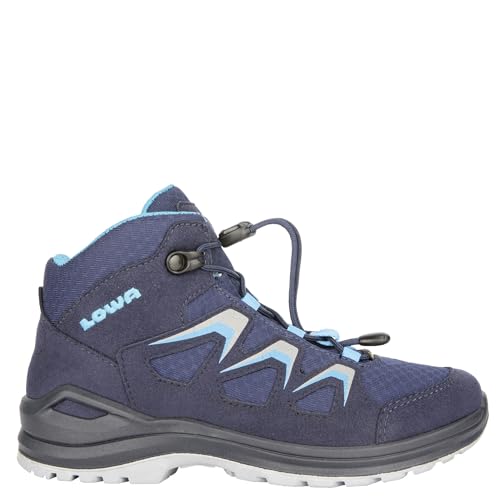 LOWA Innox Evo GTX Qc Junior 36-40 Blau - Gore-Tex Wasserdichter komfortabler Kinder Gore-Tex Multifunktionsschuh, Gr von LOWA