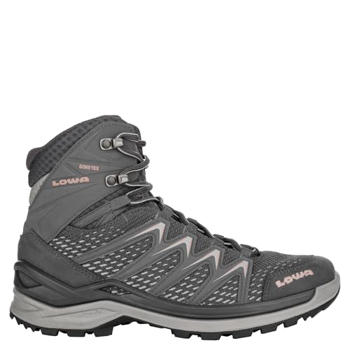 LOWA Stiefel mittel INNOX PRO GTX MID Ws anthrazit/rose, 39 von LOWA