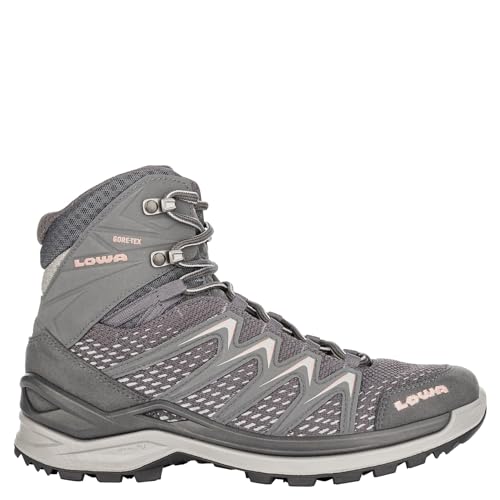 LOWA Stiefel mittel INNOX PRO GTX MID Ws anthrazit/rose 41 von LOWA