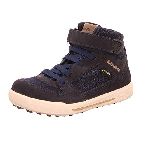 Lowa Jungen MIKA II GTX Kletterschuhe, Mehrfarbig (Jeans 0653), 31 EU von LOWA