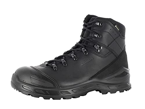 LOWA Leandro Pro GTX Mid S3 wasserdichte Sicherheitsschuhe, Arbeitsschuhe EU 45 von LOWA