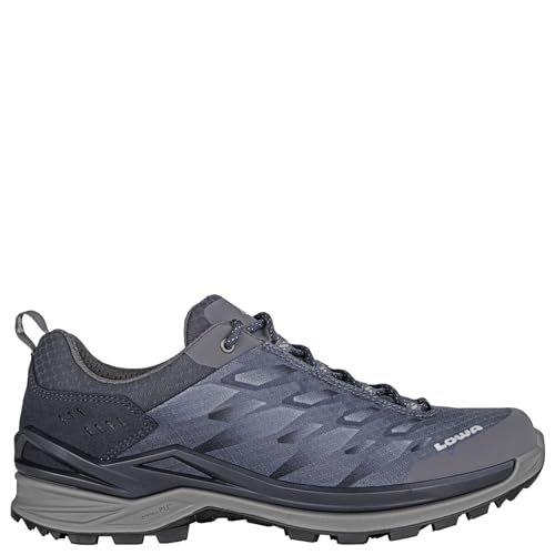 LOWA M Ferrox GTX Lo Blau - Gore-Tex Wasserdichter sportlicher Herren Gore-Tex Multifunktionsschuh, Größe EU 46.5 - F von LOWA