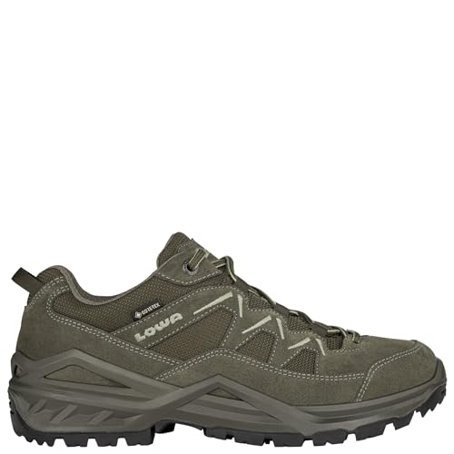 LOWA M Sirkos Evo GTX Lo Grün - Gore-Tex Leichter vielseitiger Herren Gore-Tex Multifunktionsschuh, Größe EU 42 - Far von LOWA
