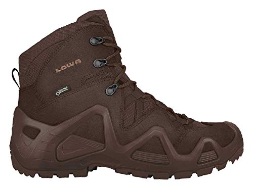 LOWA M Zephyr GTX Mid Tf Braun - Gore-Tex Robuster komfortabler Herren Gore-Tex Einsatzstiefel, Größe EU 42 - Farbe D von LOWA