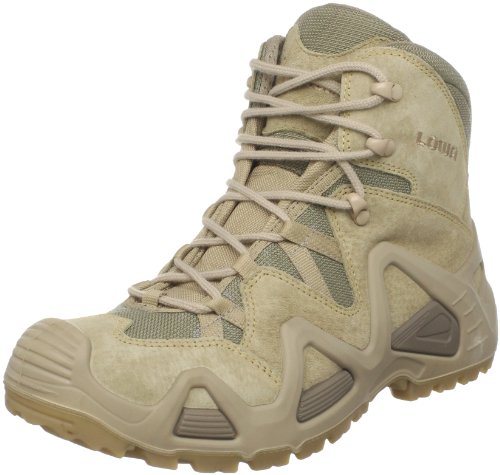 LOWA M Zephyr Mid Tf Beige - Robuster komfortabler Herren Einsatzstiefel, Größe EU 41.5 - Farbe Desert von LOWA