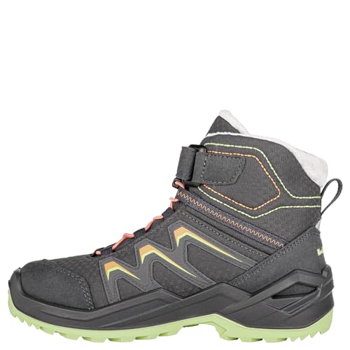 LOWA MADDOX WARM GTX MID, schwarz(graphitmint), Gr. 30 von LOWA