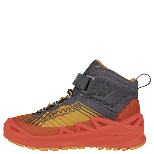 LOWA Stiefel dreiviertel MERGER GTX QC JR flame/mango 34 von LOWA