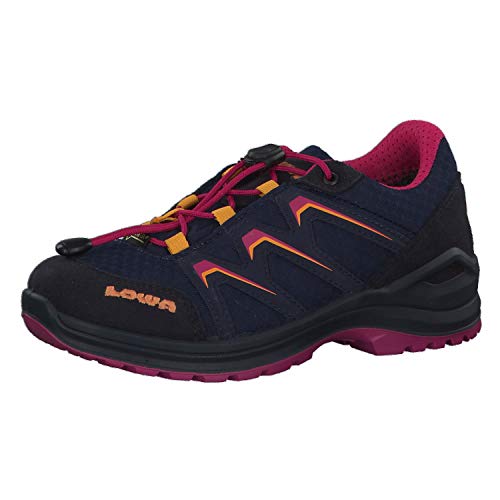 LOWA Maddox GTX JR Sportschuhe Kinder Wanderschuhe Wanderschuh Blau Freizeit, Schuhgröße:EUR 32 von LOWA