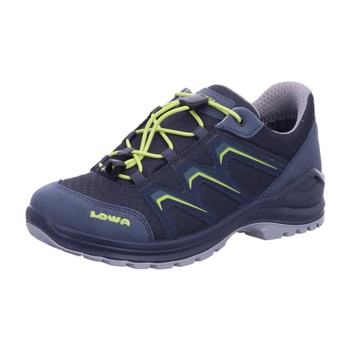 350121 MADDOX GTX LO JUNIOR stahlblau/avocado Gr. 39 von LOWA