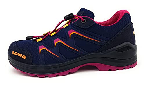 LOWA Maddox GTX Lo Junior Mädchen Outdoor Schuhe in Blau, Größe 26 von LOWA