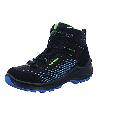 LOWA Stiefel mittel ZIRROX GTX MID JUNIOR schwarz/limone 31 von LOWA