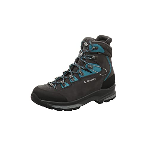 LOWA Mauria EVO GTX WS S - Damen Trekkingschuh - anthrazit/türkis - 6/39.5 von LOWA