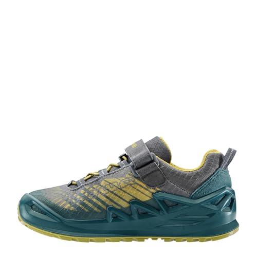 LOWA Halbschuh MERGER GTX LO VC JR petrol/senf, 34 von LOWA