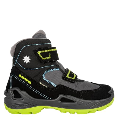 LOWA Stiefel mittel Milo GTX MID schwarz/türkis 27 von LOWA
