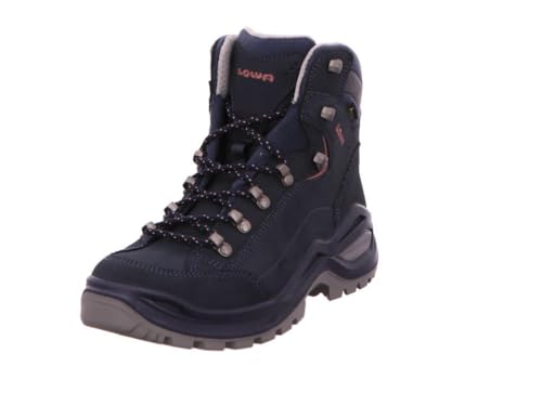 LOWA RENEGADE EVO GTX MID Ws STAHLBLAU/ALT ROSA - 5,5/39 von LOWA