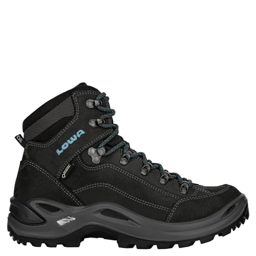 LOWA Renegade GTX MID Ws Asphalt/TÜRKIS - 4,5/37.5 von LOWA