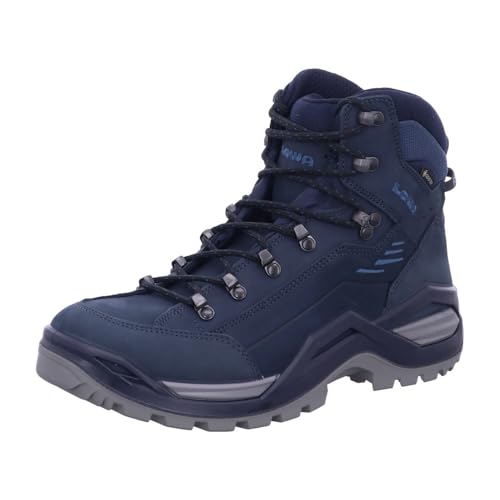 LOWA Stiefel mittel RENEGADE EVO GTX MID navy/blau, 44.5 von LOWA