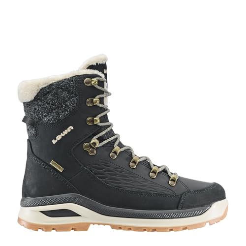 LOWA Stiefel hoch RENEGADE EVO ICE GTX Ws [2024] schwarz/champag, 41.5 von LOWA