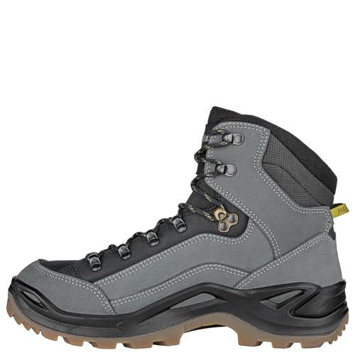 LOWA Stiefel mittel RENEGADE GTX MID dunkelgrau/schwarz 42 von LOWA