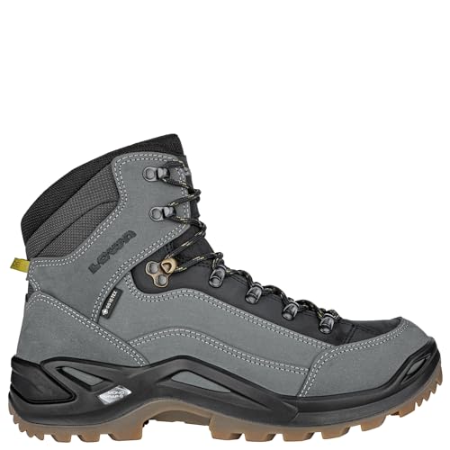 LOWA Stiefel mittel RENEGADE GTX MID [2024] dunkelgrau/schwarz, 45 von LOWA