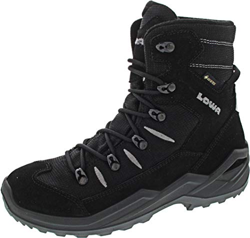 LOWA Rufus GTX 23-35 Schwarz - Gore-Tex Robuster gefütterter Kinder Gore-Tex Winterstiefel, Größe EU 35 - Farbe Schwa von LOWA