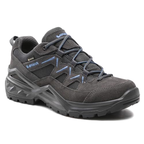 Lowa Herren Wanderschuhe Sirkos Evo GTX Low 310805 Graphite/Blue 43.5 Lowa Herren Wanderschuhe Sirkos Evo GTX Low 310805 Graphite/Blue 43.5 von Lowa