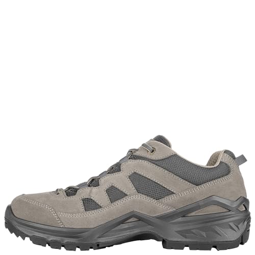 LOWA SIRKOS EVO GTX LO - Herren Wanderschuh - Nelke/Anthrazit - 11,5/46.5 von LOWA