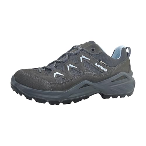 Lowa SIRKOS EVO GTX LO Ws Sportschuhe Damen Wanderschuhe Grau Freizeit, Schuhgröße:EUR 40 | UK 6.5 von LOWA