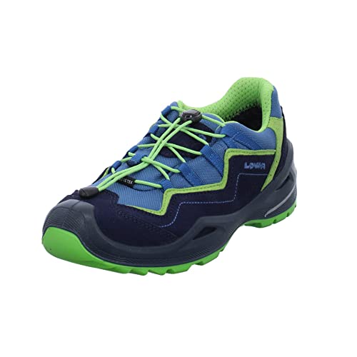 LOWA Jungen Schnürhalbschuhe Robin Evo GTX Lo Outdoorschuh Leder-/Textilkombination Kinderschuhe Uni Kinderschuhe Jungenschuhe Kids von LOWA