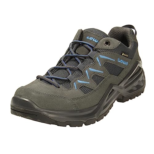 LOWA Sirkos EVO GTX Lo, grau(graphitblau), Gr. 7½ von LOWA