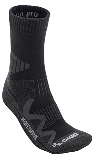 LOWA Socken 3-Season Pro (37/38, Schwarz) von LOWA
