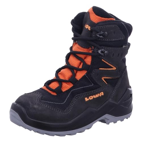 LOWA Stiefel hoch LINO GTX Graphit/orange 34 von LOWA