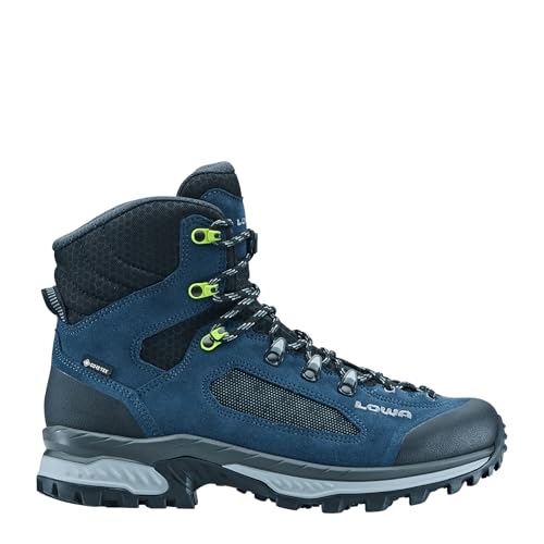 LOWA Stiefel mittel CORVARA GTX MID dark denim/grau, 41.5 von LOWA