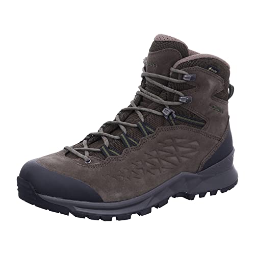 LOWA Stiefel mittel Explorer II GTX MID Schiefer/Oliv 44.5 von LOWA