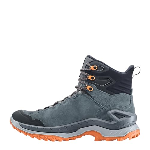 LOWA Stiefel mittel INNOVO GTX MID rauchgrün/flame, 44.5 von LOWA