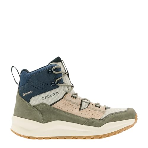 LOWA Stiefel mittel KALOYA GTX MID oliv/navy, 48.5 von LOWA