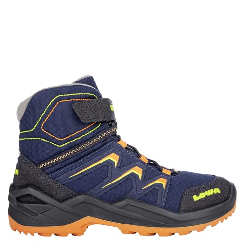 LOWA Stiefel mittel Maddox WARM GTX MID Navy/orange 32 von LOWA