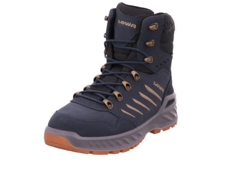 LOWA Stiefel mittel NABUCCO GTX stahlblau/beige 42.5 von LOWA