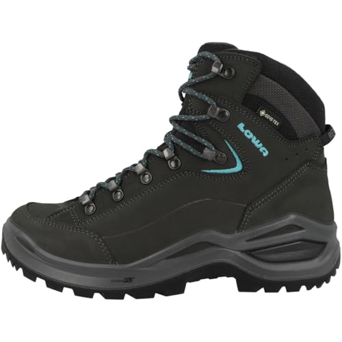 Lowa RENEGATE EVO GTX MID Ws Damen Wanderstiefel Trekkingschuh Outdoor Goretex grau türkis, Schuhgröße:42.5 EU Lowa RENEGATE EVO GTX MID Ws Damen Wanderstiefel Trekkingschuh Outdoor Goretex grau türkis, Schuhgröße:42.5 EU von Lowa