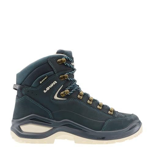 LOWA Stiefel mittel RENEGADE EVO GTX MID Ws schieferblau/dune, 37.5 von LOWA