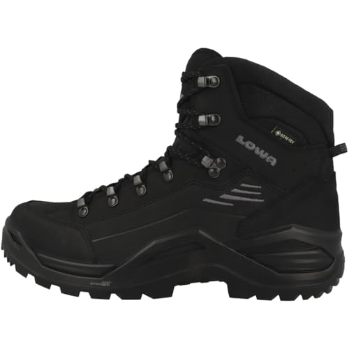 Lowa Herren Outdoorschuhe Renegade Evo GTX Mid Schwarz 44,5 von Lowa