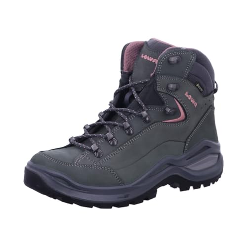 LOWA Stiefel mittel RENEGADE EVO GTX MID Ws graphit/rose, 41.5 von LOWA