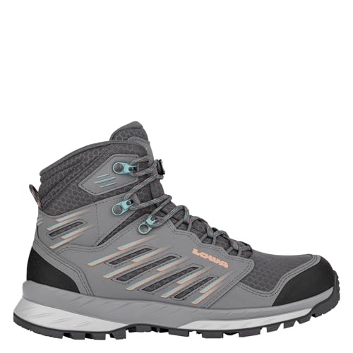 LOWA Stiefel mittel TREK EVO GTX MID Ws grau/arktis 37.5 von LOWA