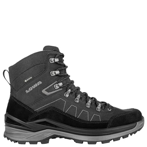 LOWA Stiefel mittel Toro PRO GTX MID schwarz/schwarz 43.5 von LOWA