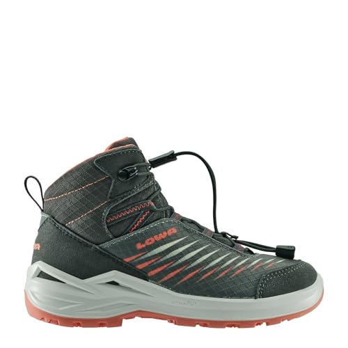 LOWA Stiefel mittel ZIRROX II GTX MID JR graphit/koralle, 30 von LOWA