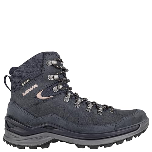 LOWA Stiefel mittel TORO PRO GTX MID Ws navy/rose, 42.5 von LOWA