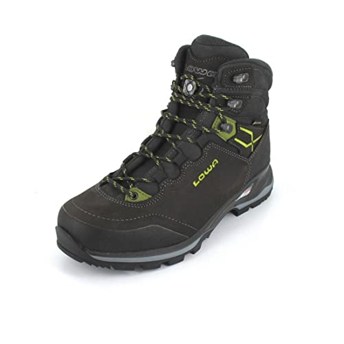 LOWA Trekkingschuh Camino GTX Größe 7.5, Farbe: 9724 anthrazit/Kiwi von LOWA